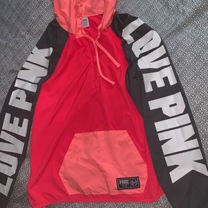 Pink wind breaker